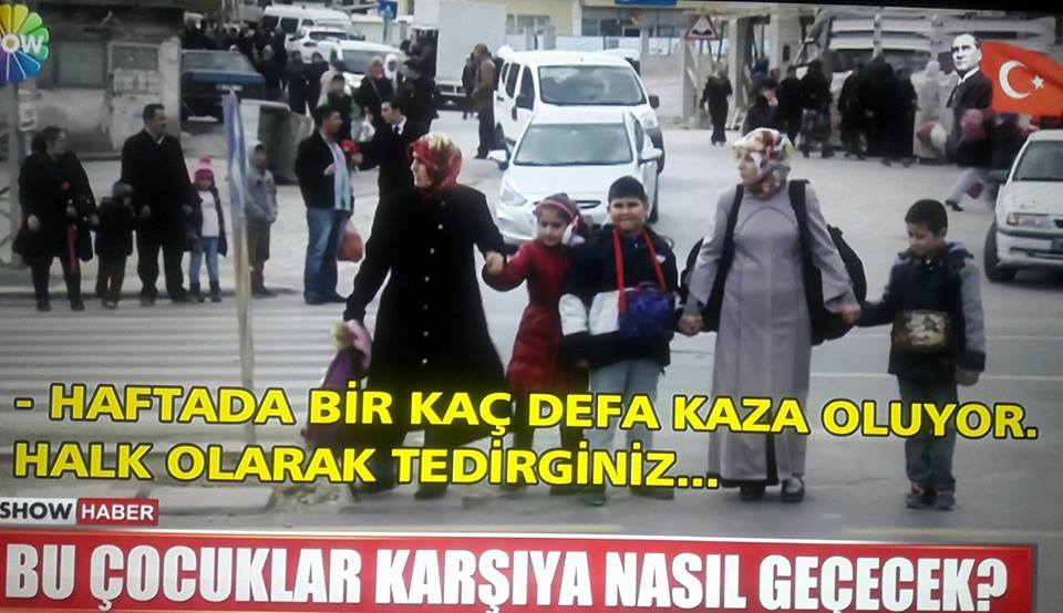 Şehir İçerisi Hız Yaya Geçiş Güvenliğini Riske Sokmaktadır !